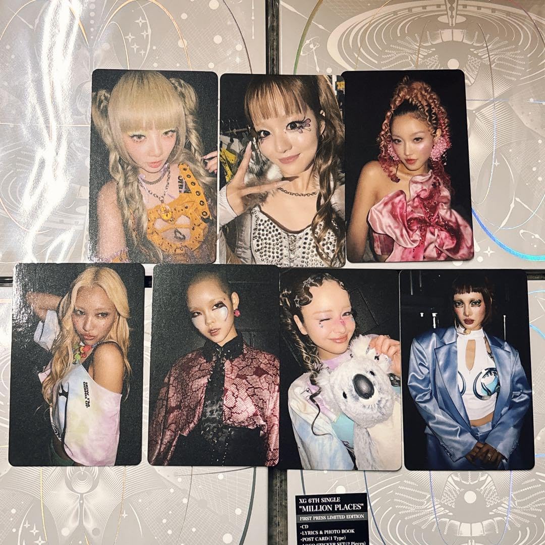 XG ラキドロ トレカ 7種 タワレコ MILLION PLACES ① A XG MILLION